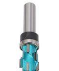 Hamwesh 12mm Shank Flush Trim Router Bit With Premium Carbide Build for precise edge trimming in woodworking.