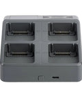 Close-up of 3 In 1 Drone Battery Charger Hub For Phantom 4 Series With LED Display, four charging slots visible, front view