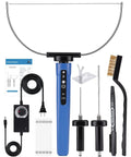 Badass 3 In 1 Hot Wire Foam Cutter Kit With 36 Watt Adjustable Blade And Ten Extra Replacement Wires For Smooth Carving And Precision Shaping Projects showcasing components like blue foam cutter, replacement wires, and accessories.