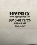 Label of Diaphragm Repair Kit For D50 Pump With Desmopan Diaphragms, Valve O Rings, And Accumulator Diaphragm, 9910 KIT1725 Compatible