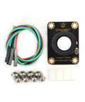 Plug And Play I2C O2 Oxygen Sensor Module For Arduino ESP32 Raspberry Pi 0 to 25 Percent Oxygen Range Digital Gas Detector with Built In Signal Conditioning 3.3V to 5.5V For IoT Air Quality Monitoring No Soldering includes wires and screws.