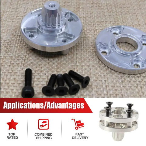 CNC Aluminum Planetary Gear Housing Front And Rear For Traxxas UDR 1 To 7 Upgrade Hop Up 6061 Aluminum with screws