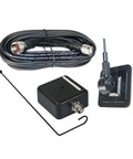 Pretuned Dual-Band Ham Radio Antenna Kit 144 148 MHz VHF And 440 450 MHz UHF With Glass Mount 28-1/2 Inch Height 50 Watts