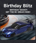 1/64 Scale Drift RC Car With 2.4GHz Remote, 4WD High Speed Mini Racer For Precision Racing And Drifting, Realistic Racing Lights