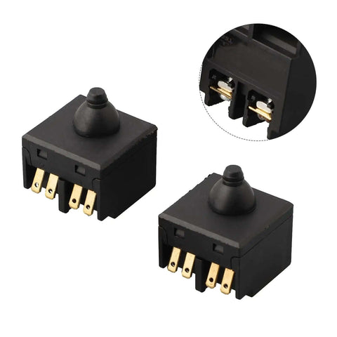 Heavy Duty Push Button Switch Replacement Kit For Angle Grinders And PCS Polishers Wiring Terminal Connector Pack Style A