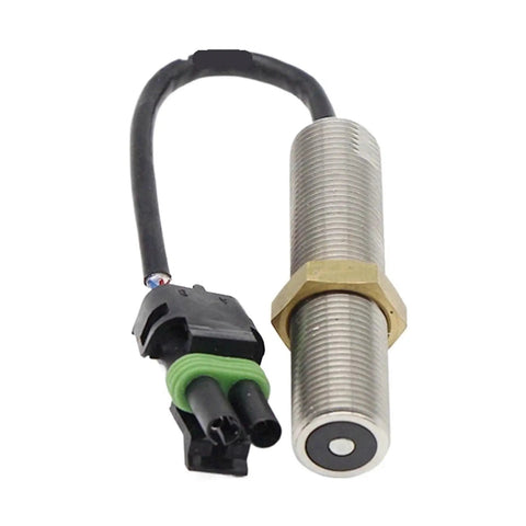 Magnetic Speed Pickup Sensor For Generator Kit Replacement Part Built Tough To Handle Heavy Machinery Vibration And Interference Ideal For Diesel Engines Portable Generators And Industrial Rotational Machines threaded metal sensor with cable