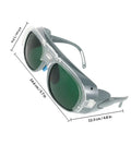 Badass Impact Resistant Welding Safety Glasses With Tinted Arc Lens And Heavy Duty Frame For Industrial Grinding Dust Splash Eye Protection That Is Hella Durable For Daily Tasks