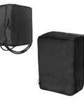 Hella Tough Weatherproof Electric Vehicle Charger Cover For Tesla Wall Connector Level 2 Charging Station shown from multiple angles.