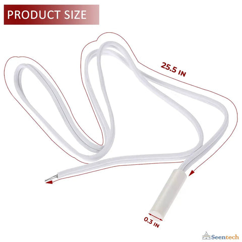 WR55X10025 Refrigerator Temperature Sensor Replacement For GE And Hotpoint Fridges And Freezers Pack Of 2 Replaces AP3185407 25.5 in leads