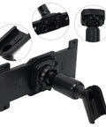 Heavy Duty Metal Rear View Mirror Back Plate Panel For Car Dash Cam DVR Easy DIY Installation Custom Fit 5x5 Screw Hole Distance