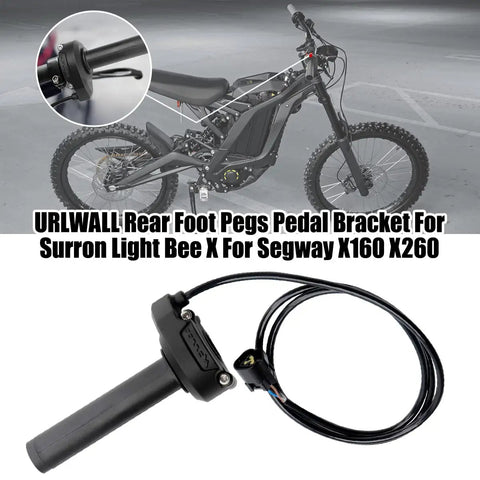 OEM Electronic Throttle Grips For Sur Ron LBX And Segway X160 X260 Dope Upgrade With High Precision Surron Throttle Grip With Cable Motorbike Accelerator Replacement For Faster Response And Smoother Throttle Control