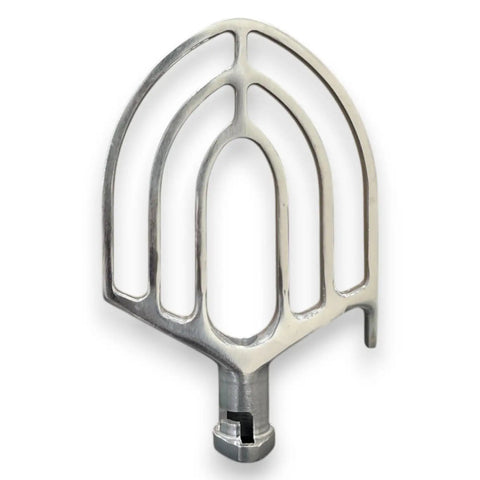 20B 20-Quart B Style Flat Beater Paddle For Commercial Mixers Replaces Hobart 00-275459 Beater Paddle For Model A200 Series on white