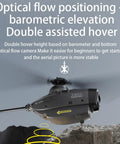C127AI Scout RC Drone With Brushless Single Rotor Beast Mode Performance, 1080P Camera, barometer hover demonstration