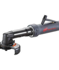 Top Shelf Air Angle Grinder Featuring 3 8 Npt Female Air Inlet Heavy Duty Pneumatic Power Tool with black finish and ergonomic handle.