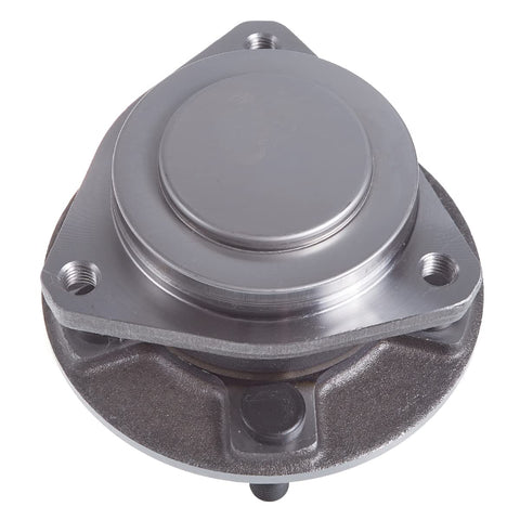 Beefy Front Wheel Hub And Bearing Assembly With 3 Bolt Flange for RWD Cars, fits 2013-2021 Chrysler 300 and Dodge Challenger, top view