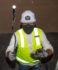 Worker using ET16 Borescope With 8mm Camera, 10-Foot Armored Gooseneck Endoscope, IP67 Waterproof, LED Lights in a dark space