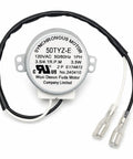 Plug And Play Drop In Ice Maker Synchronous Motor 120V Replacement For Commercial And Home Ice Makers 50 60Hz 3.5 4.1 RPM Compatible With HZB Series Models And More, round metal motor with wires