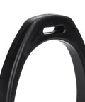 Close-up of Two Pack Plastic Western Stirrups With Grippy Rubber Grip Mats Durable 4.6 By 4.3 Inch English Saddle Stirrups.
