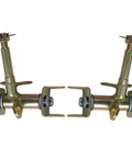Left And Right Steering Knuckles For ATV Go Kart Quad Buggy With 17mm Shaft Front Steering Strut Spindle For Disc Brake