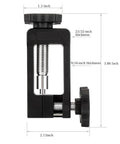 Side view of 2 In 1 Bicycle Hydraulic Hose Cutter And Needle Driver Tool For MTB And Road Bikes, olive banjo fitting install.