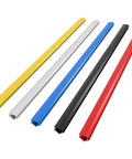 6 Meter Dust Protection Soft Cover For 8mm Slot 30 Series Aluminum Extrusion Profile With Flat Seal T Slot And V Slot Compatible Durable Plastic Shield In Black Silver Blue Red Yellow 20 Ft Length Easy Fit And Long Lasting