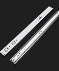 22 Inch Full Extension Drawer Slides Pair With 100 Pound Capacity Soft Close Ball Bearing Side Mount Rails For Heavy Duty Cabinets And Drawers Easy Install Hardware Included