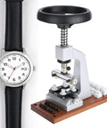 Metal Base Watch Case Back Opener Tool Adjustable Bench Fixture for Removing Oyster Screw Down and Snap Off Lids