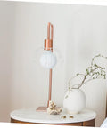 DIY Flower Wire Light Cage Frame For Pendant Lamps Built From Heavy Duty Iron To Kick Your Lighting Up A Notch With A Vintage Vibe, showcasing a stylish table lamp.