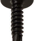 Steel Self Drilling Screw With Black Phosphate Finish Modified Truss Head For A Low Profile Look Phillips Drive No 2 Drill Point