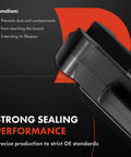 Close-up of Mass Air Flow Sensor 5 Pins Replacement Compatible With Toyota Camry 02 To 06 Tacoma 98 To 20 Highlander with sealing details
