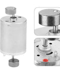 Dual Shaft 12V DC Vibration Motor with high torque and low noise copper windings for DIY vibe devices, robots, toys, prototyping projects