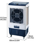 Stay Chill All Day Long With This Portable Evaporative Air Cooler Boasting three custom wind settings, 115.5cm tall.