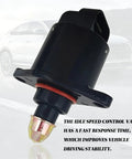 Idle Air Control Valve Replacement for Stable Engine Idle and Smooth Running shown next to a car.