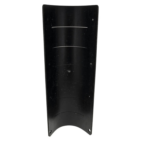 Genuine 142-6309 Stripper Kit Replacement for lawn care equipment, black curved panel, heavy duty plug and play part