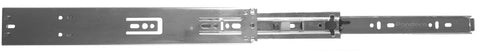 Soft Close Ball Bearing Drawer Slides Full Extension 12 To 24 Inches Side Mount With Disconnect Lever Zinc Plated Steel 100 Lb Per Set