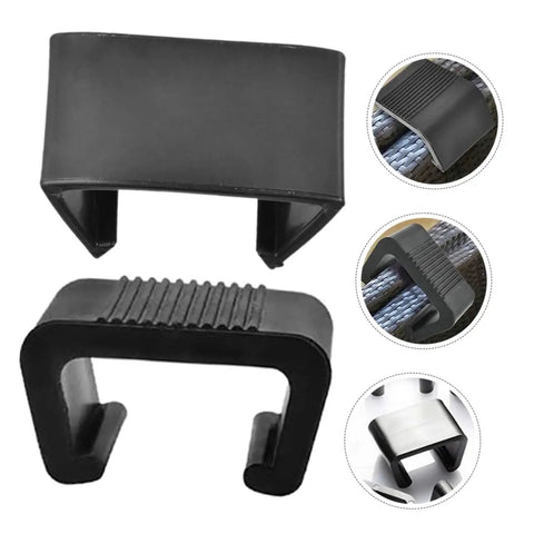 10 Pack Outdoor Sofa Clips For Windy Patios Heavy Duty Rattan Wicker Furniture Clamps Easy Install And Locking Clips detail view
