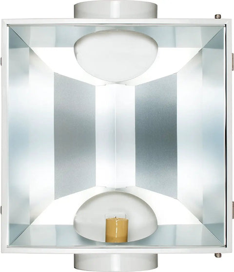Top view of 8 Inch Air Cooled Reflector With Lens For Serious Heat Management And Top Notch Reflectivity, Premium European Aluminum