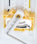 Close-up of Vphix Gas And Flex Fuel Pump Module Assembly Fits Dodge Grand Caravan Chrysler Town And Country Ram CV Volkswagen Routan 3.6L V6 2011 2012 2013 2014 2015 2016 2017 2018 2019 2020 OE Replacement mechanism.