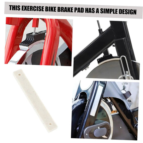 Four Piece Fitness Bike Brake Pad Set for Exercise Bike Replacement Braking Pads Easy Install Quick Release Braking Blocks