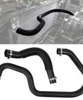 Cool Star radiator hose kit with three black rubber hoses for engine coolant (upper and lower)