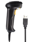 Handheld Barcode Scanner 2D Code Reader, Wired Universal QR And Barcode Scanner For Android with USB cable
