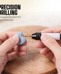 Using Pin Vise Hand Drill Manual For Jewelry Making With Micro Drill Bits 0.8mm To 2.5mm Rotary Craft Drill For Resin