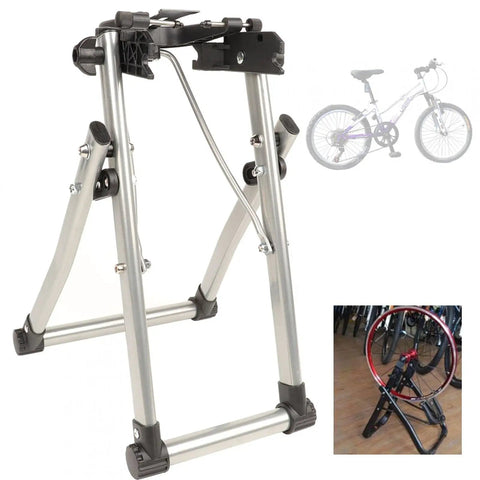 Pro Grade Bike Wheel Truing Stand For DIY Cyclists And Mechanics Foldable Wheel Alignment Tool For Road Bikes And Outdoor Cycling
