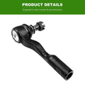 4 Piece Front Suspension Kit With Inner And Outer Tie Rod Ends For Toyota Sequoia 2003-2007 And Toyota Tundra 2003-2006 Bolt On Replacement Steering Components For A Smooth Do It Yourself Install outer tie rod end