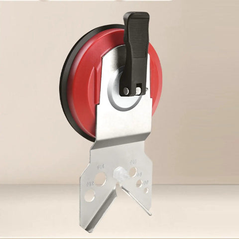 Heavy Duty Hole Drilling Guide For Marble, Granite And Glass, Adjustable 6mm To 83mm Opening, Core Bit Guide with suction base