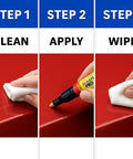 Clear Coat Scratch Repair Pen For Cars Quick And Easy Auto Scratch Fix That Fills And Seals Minor Scratches Restores Shine Dries Clear