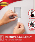 Damage Free Hanging Picture Hangers With No Drill No Tools Frame Hanger For Living Spaces Holds Up To 8 Pounds removal demonstration