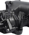 Prograde Remanufactured Power Steering Gear Direct Fit Replacement showing side view with detailed features and durable material.