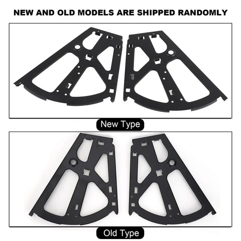 Two Layer Shoe Cabinet Drawer Hinge Replacement Fittings showing new and old type frames.