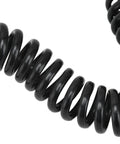 Top Tier Polyurethane Coil Air Hose Featuring G 1 8 Female Thread Connection Designed For Airbrush And Paint Projects High Flexibility Ensures Smooth Movement Without Kinking 2 Meter Length Great For Fans Looking To Upgrade Their Setup Now For Workshop close-up black coil hose